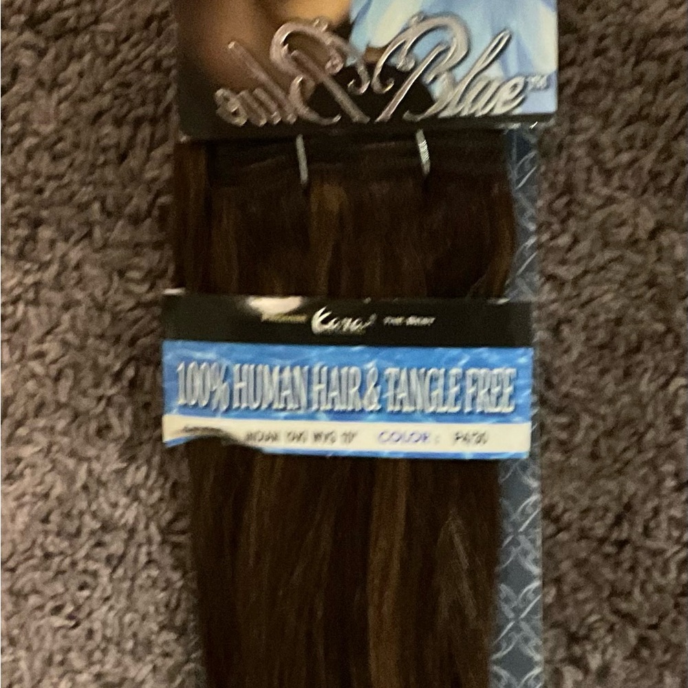 100% Human Hair Extensions - Brown